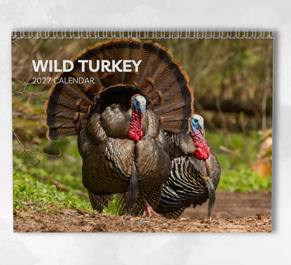 Wild Turkey Calendar 2027