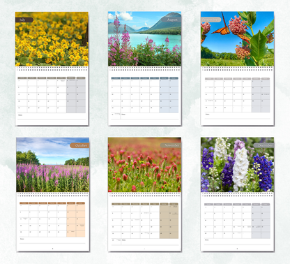 Wildflowers Calendar 2026