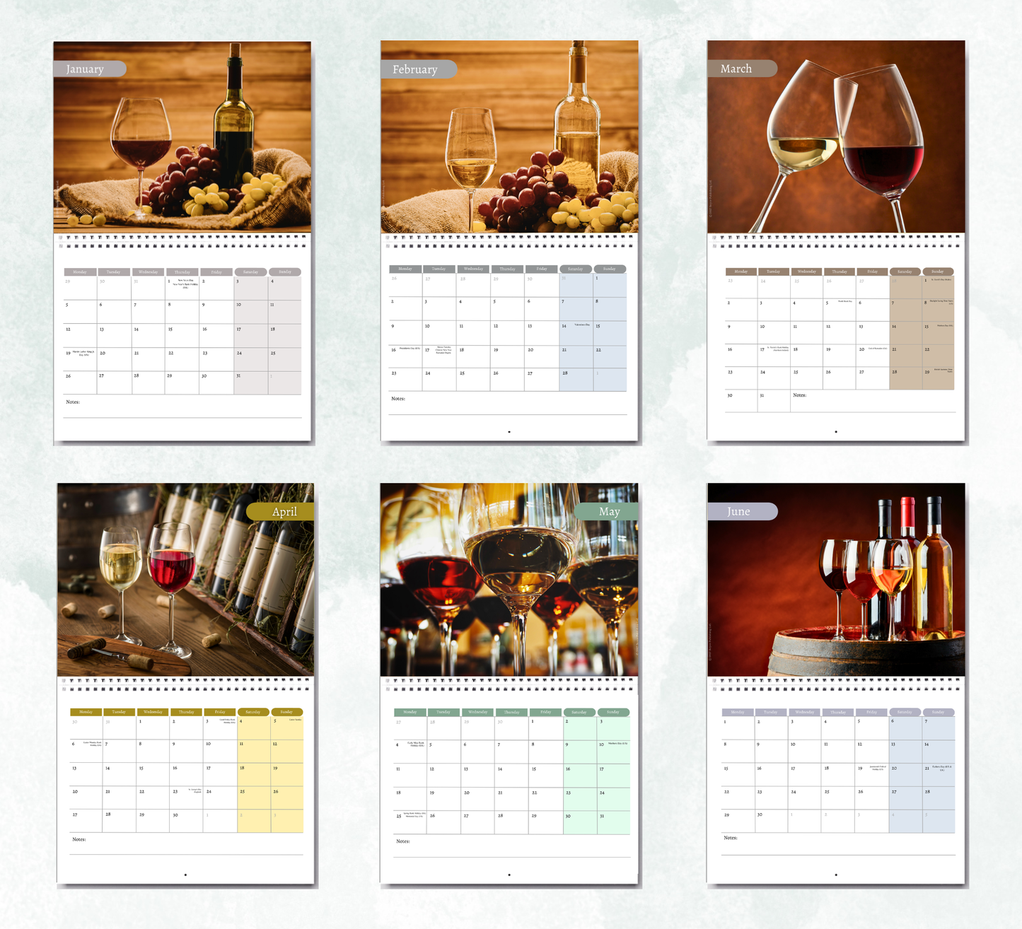Wine Calendar 2027