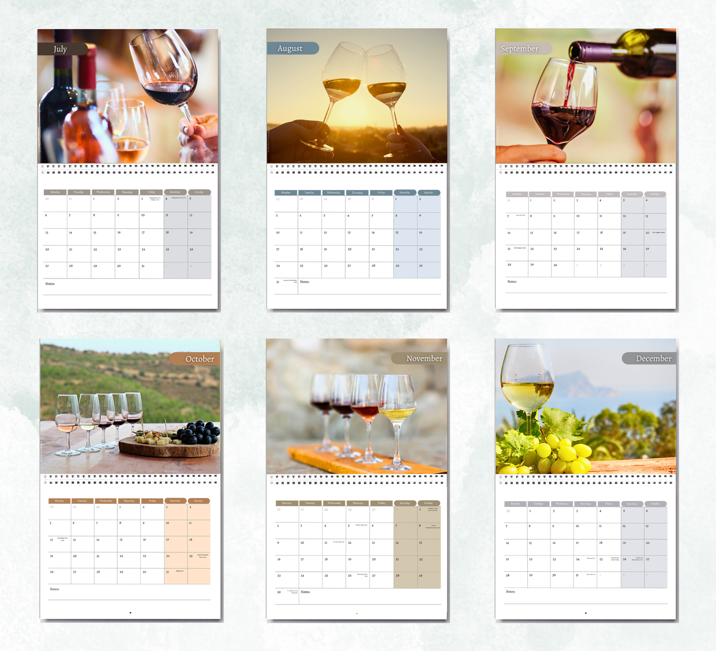 Wine Calendar 2027