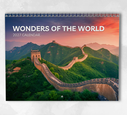 Wonders of the World Calendar 2027