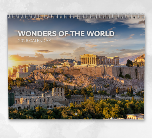 Wonders of the World Calendar 2026