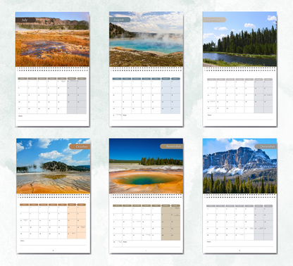 Yellowstone Calendar 2027
