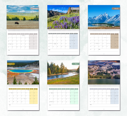 Yellowstone Calendar 2026