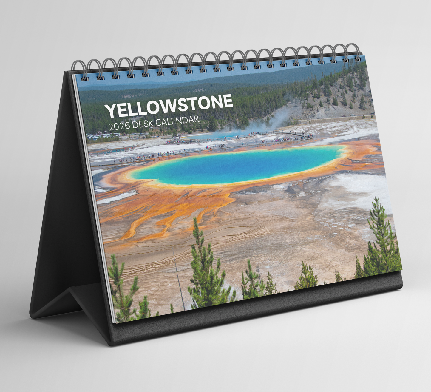 Yellowstone Desk Calendar 2026-2027