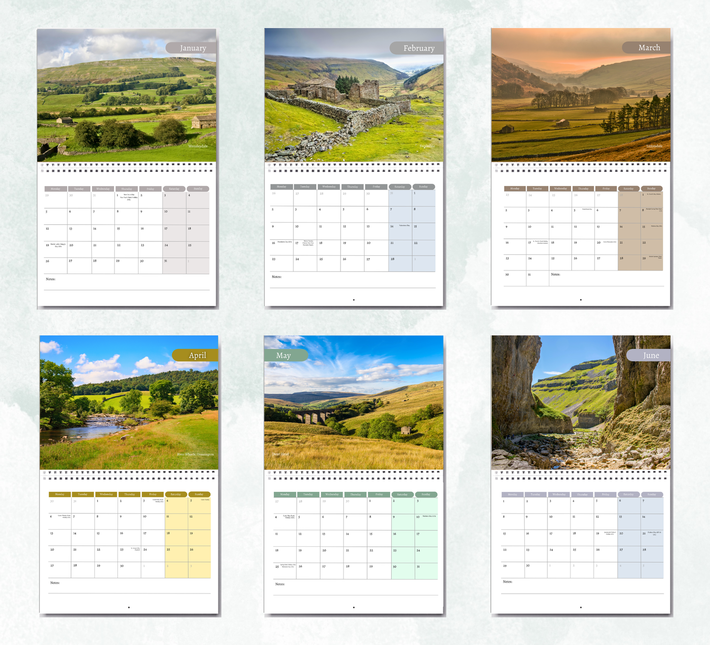 Yorkshire Dales Calendar 2027