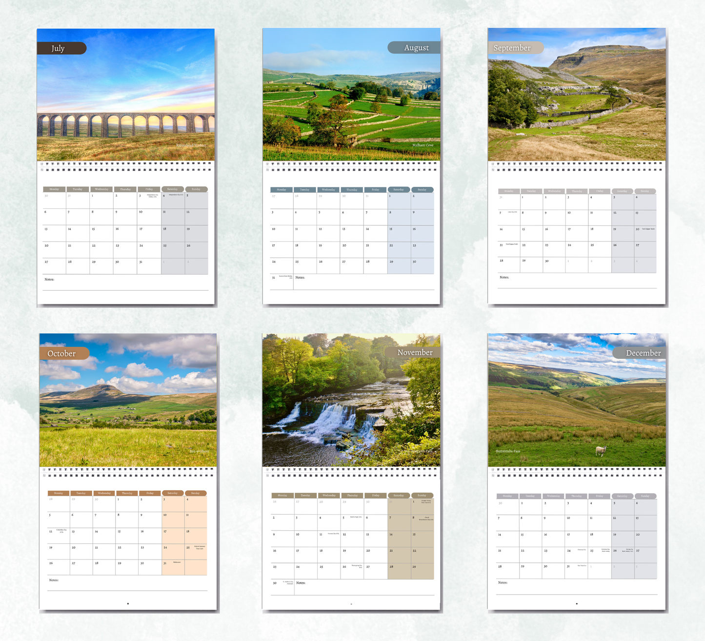 Yorkshire Dales Calendar 2027