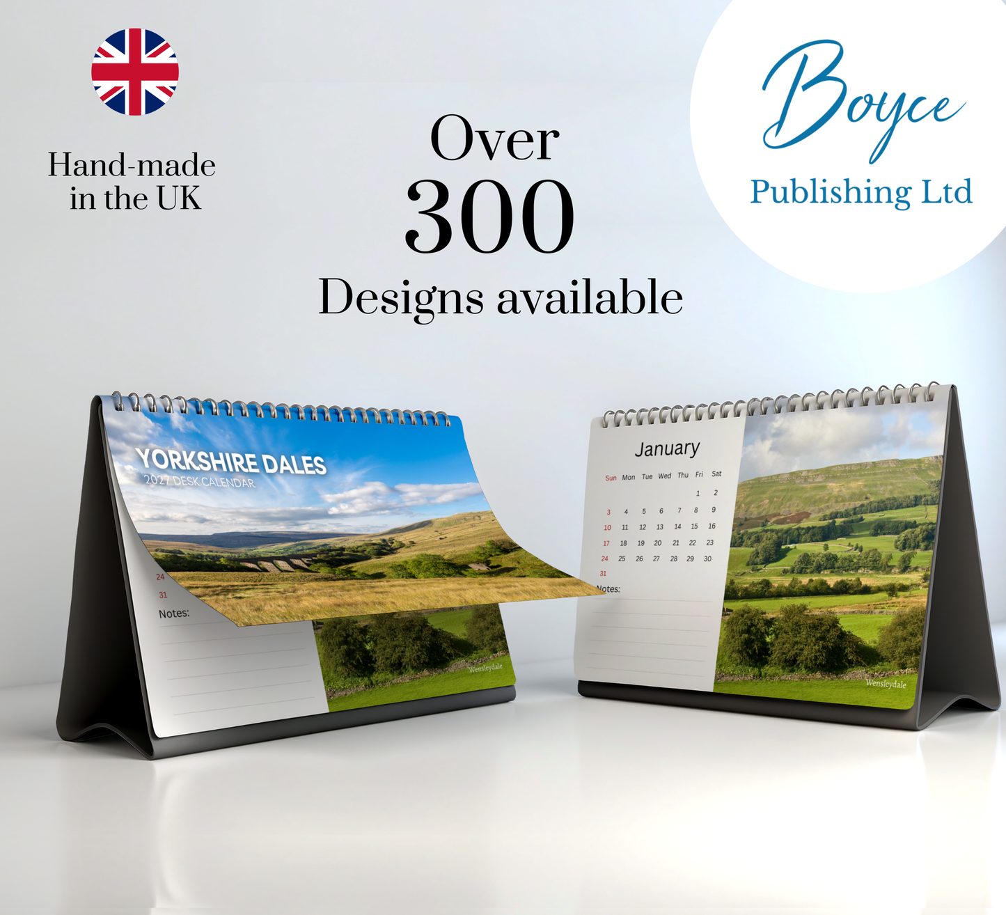 Yorkshire Dales Desk Calendar 2027-2028
