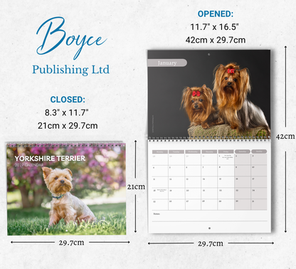 Yorkshire Terrier Calendar 2027