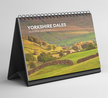 Yorkshire Dales Desk Calendar 2026-2027