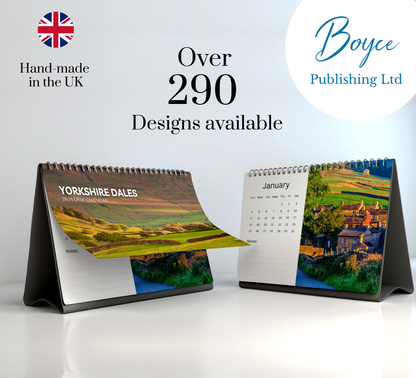 Yorkshire Dales Desk Calendar 2026-2027