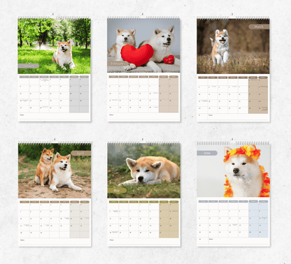 Akita Calendar 2025