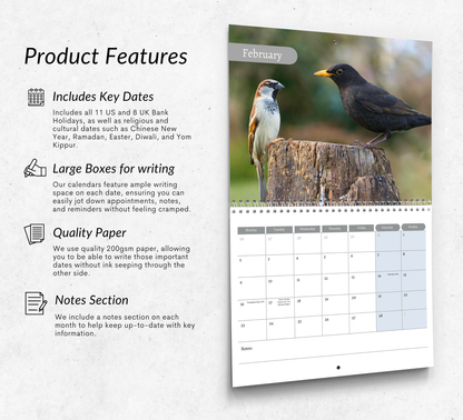 Blackbird Calendar 2026