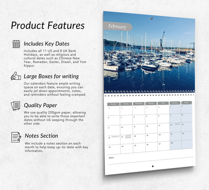 Boats Calendar 2026