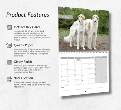 Borzoi Calendar 2025