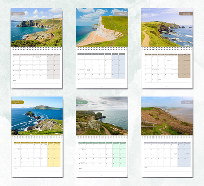 British Coastal Calendar 2026