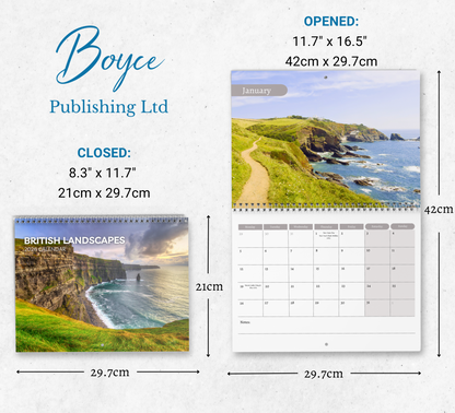 British Landscapes Calendar 2026