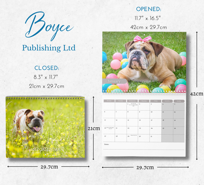 Bulldog Calendar 2025