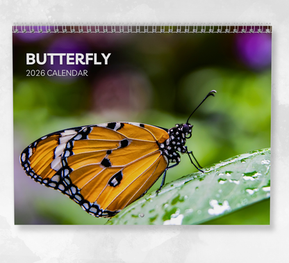 Butterfly Calendar 2026