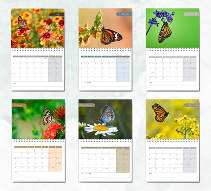 Butterfly Calendar 2026