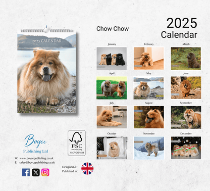 Chow Chow Calendar 2025