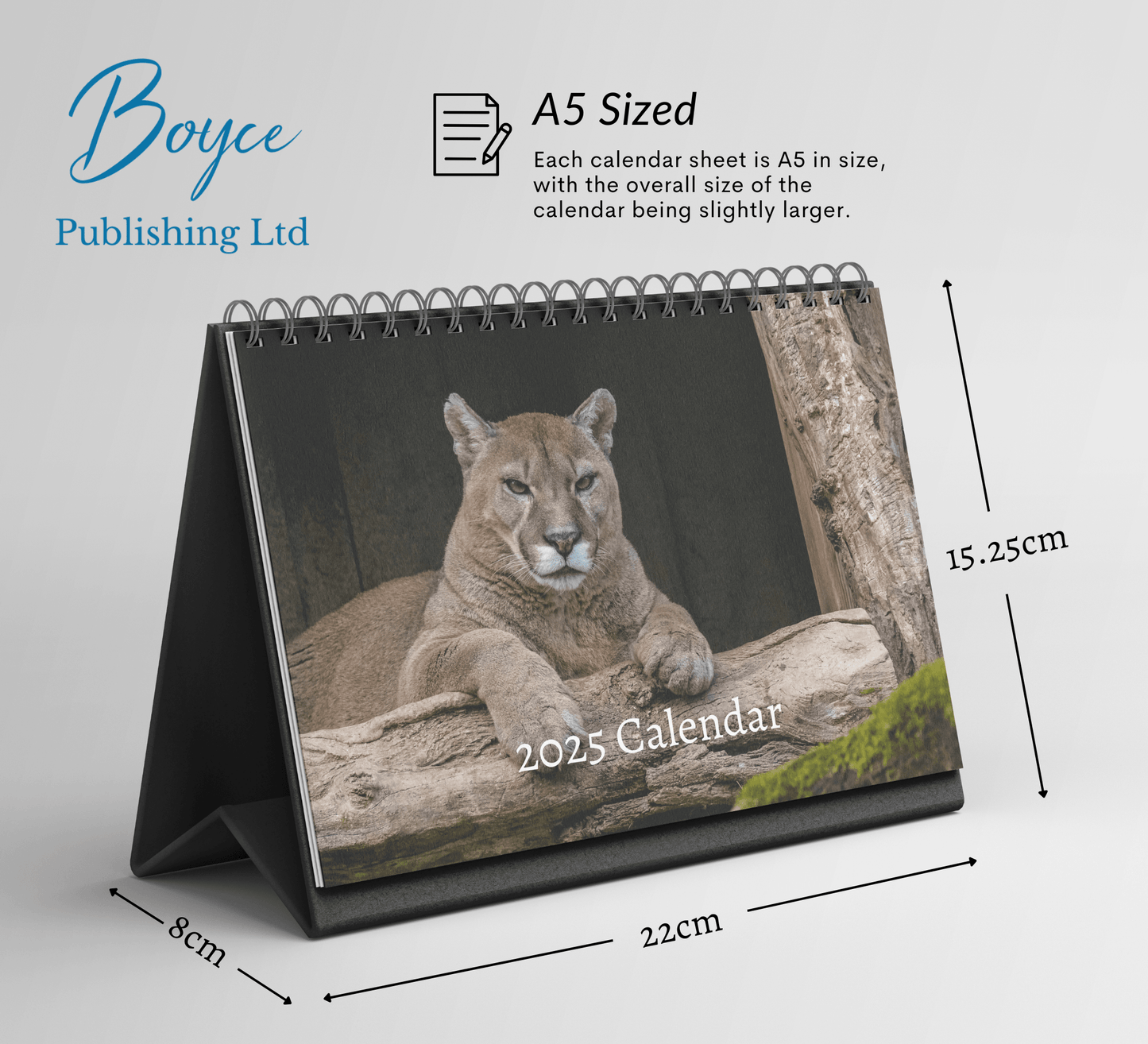 Cougar Desk Calendar 2025