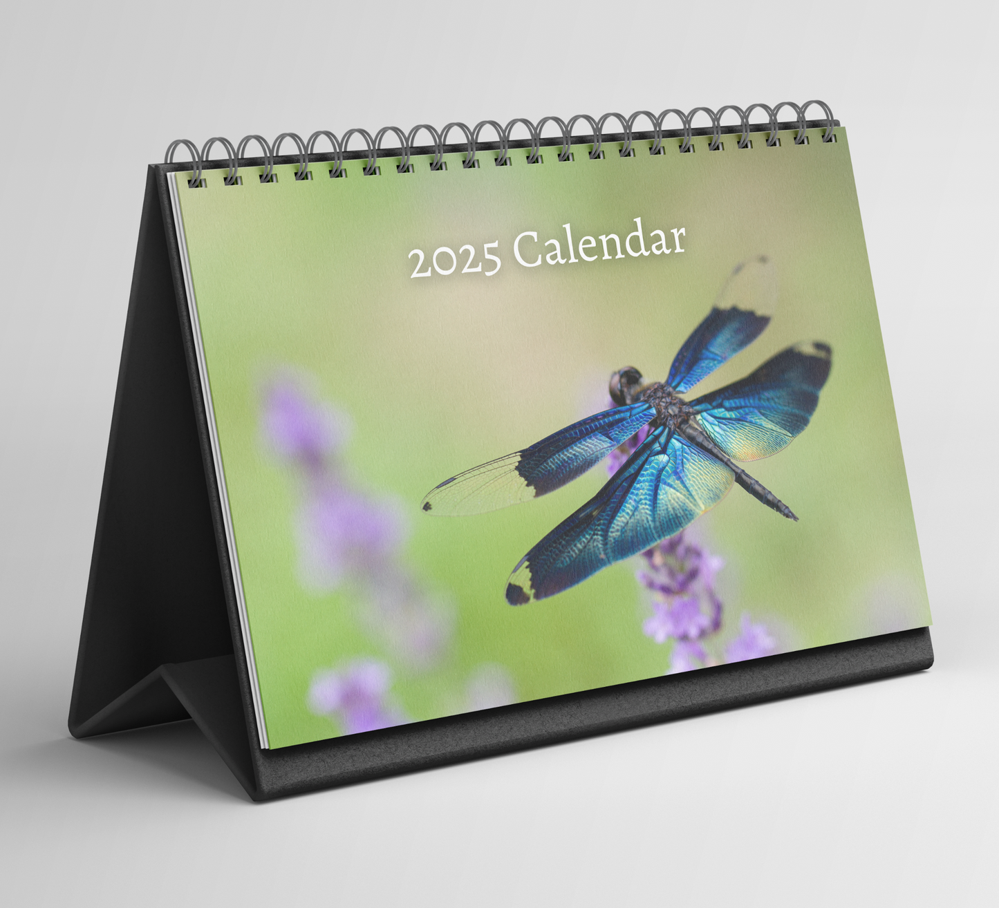 Dragonfly Desk Calendar 2025