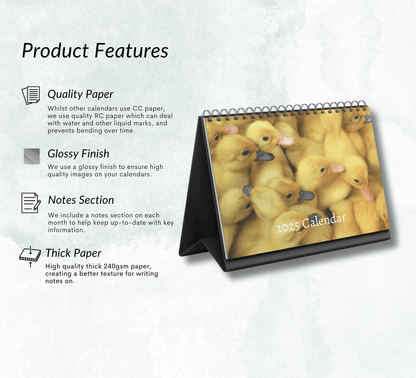 Duck Desk Calendar 2025