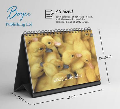 Duck Desk Calendar 2025