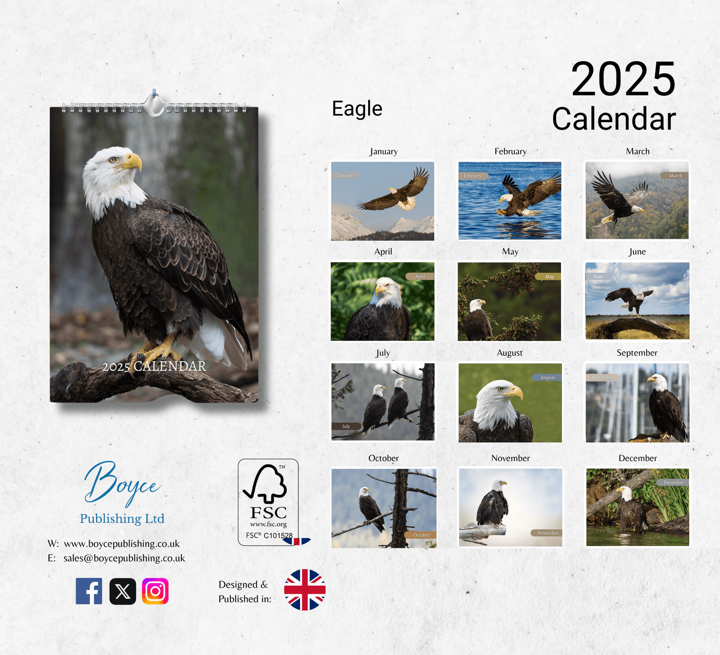 Eagle Calendar 2025