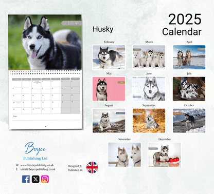 Husky Calendar 2025