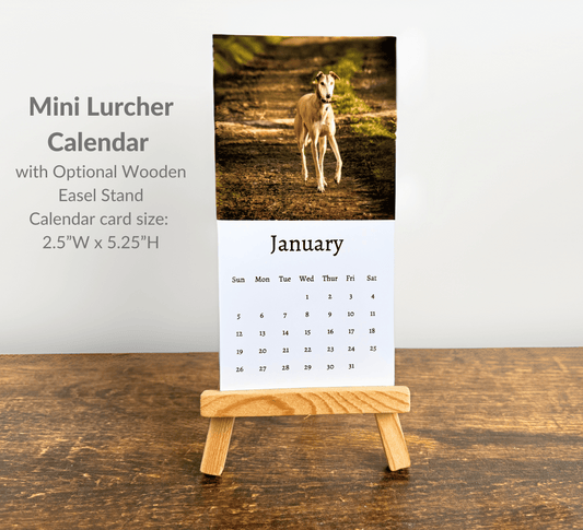 Mini Lurcher Calendar 2025