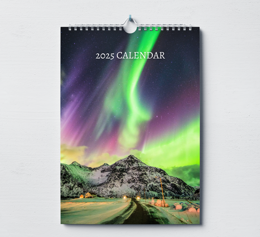 Northern Lights Calendar 2025